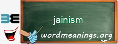 WordMeaning blackboard for jainism